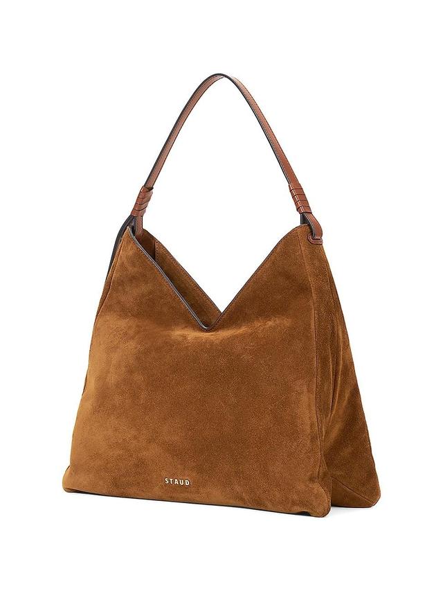 Womens Valerie Suede Hobo Bag Product Image