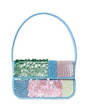 STAUD Tommy Beaded Shoulder Bag Product Image