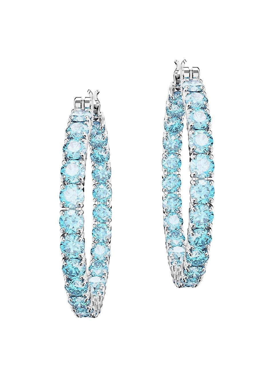 Swarovski Matrix Tennis Hoop Earrings Product Image