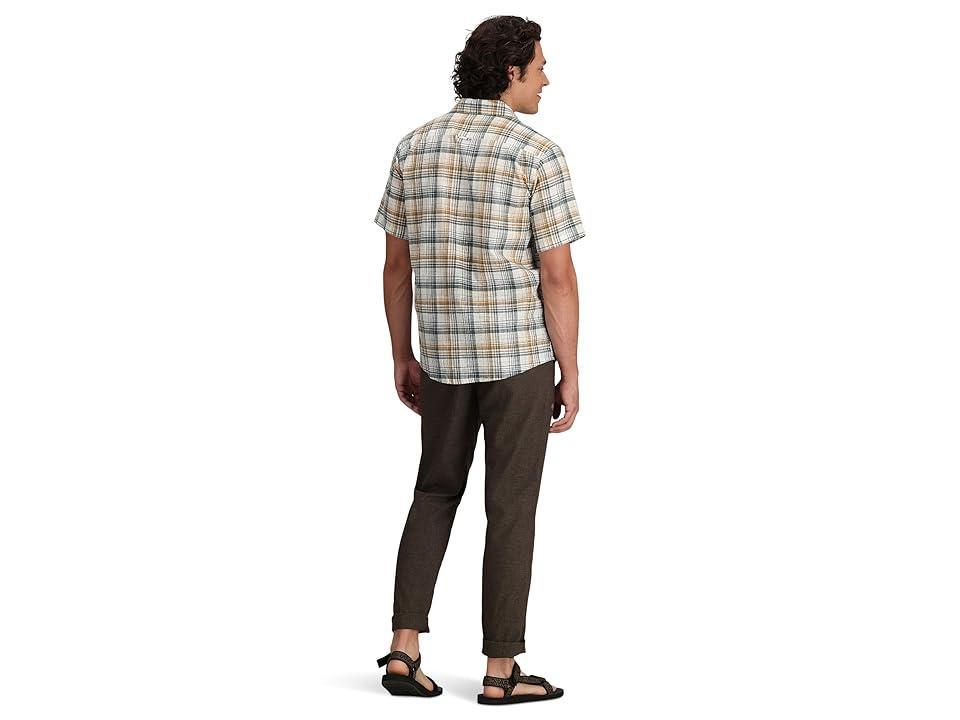 Royal Robbins Redwood Plaid Short Sleeve (Bistre Pismo Plaid) Men's Clothing Product Image