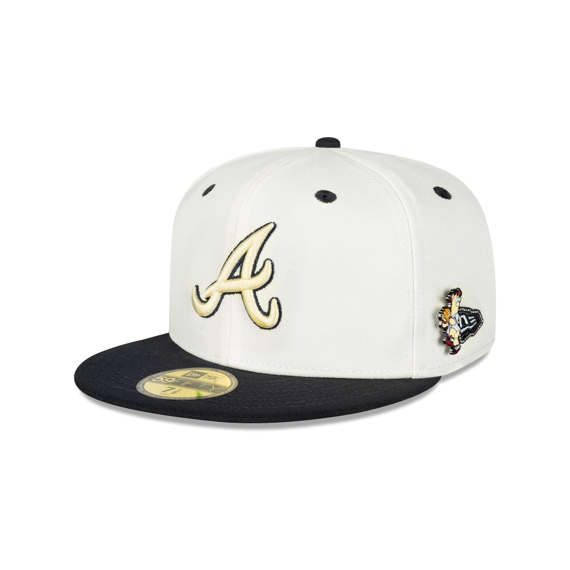 Atlanta Braves Mascot Pin 59FIFTY Fitted Hat Male Product Image