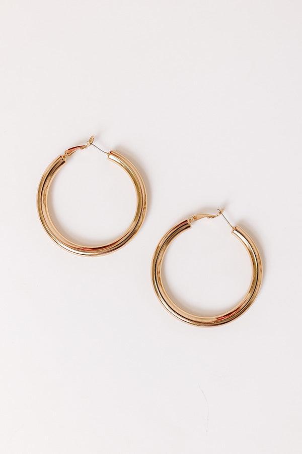 Sassy and Chic Hoop Earrings Product Image