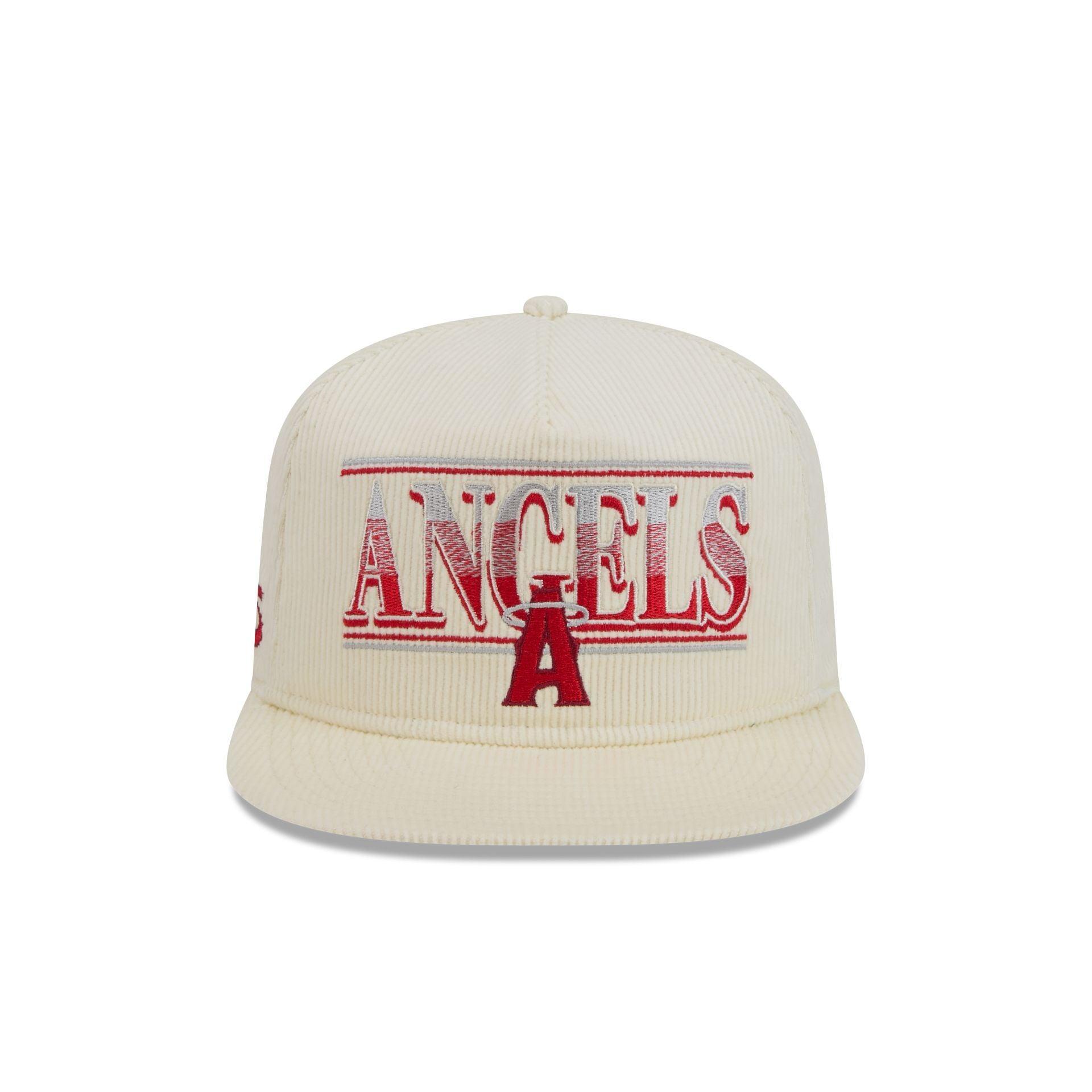 Los Angeles Angels Throwback Corduroy Alt Golfer Hat Male Product Image