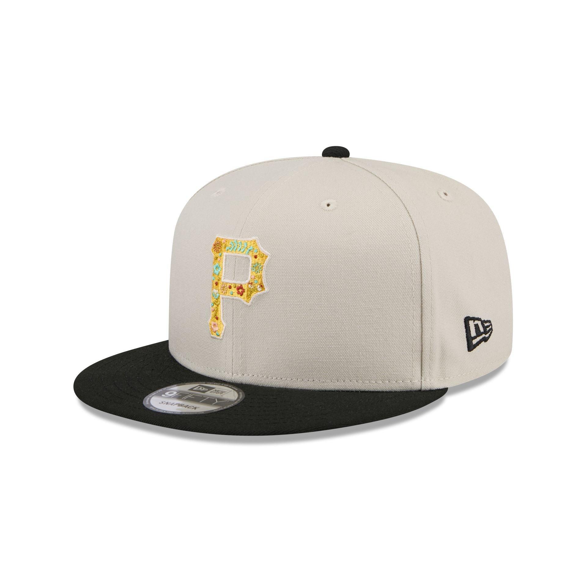 Pittsburgh Pirates Floral Fill 9FIFTY Snapback Hat Male Product Image