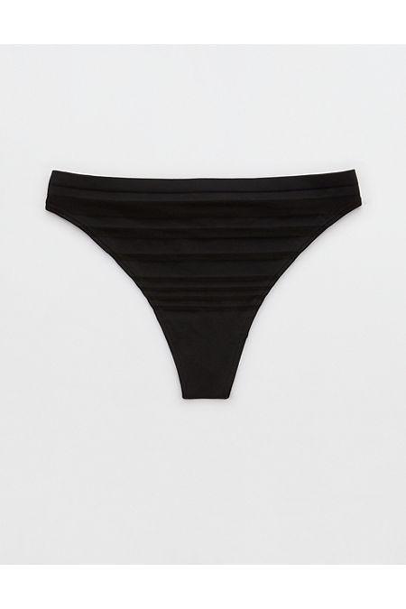 Superchill Seamless Stripe Thong Underwear Women's Product Image