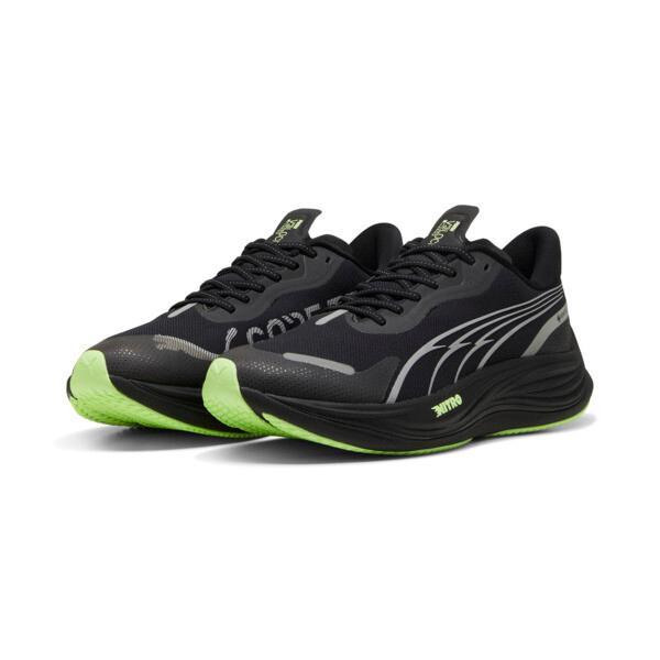 PUMA Velocity NITROâ¢ 3 GTX Men's Running Shoes in Black/Silver/Fizzy Apple Product Image