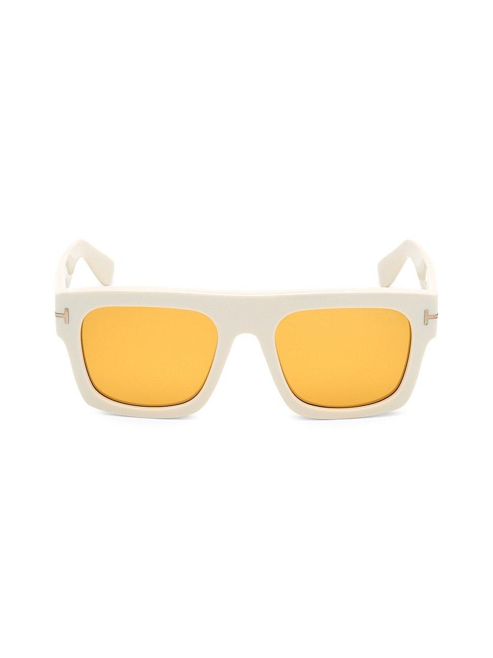 Mens Fausto 53MM Square Sunglasses Product Image