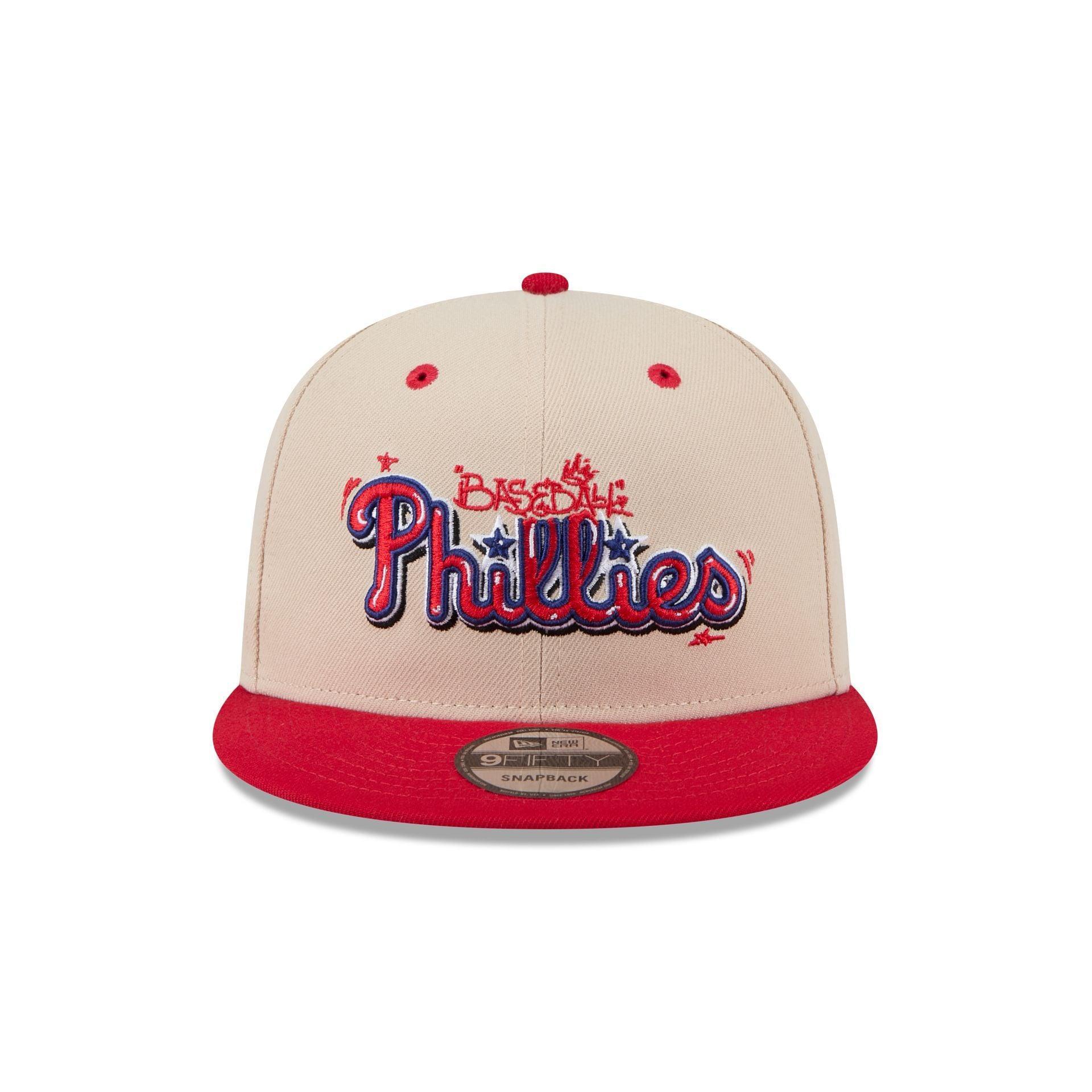 Philadelphia Phillies Team Art 9FIFTY Snapback Hat Male Product Image