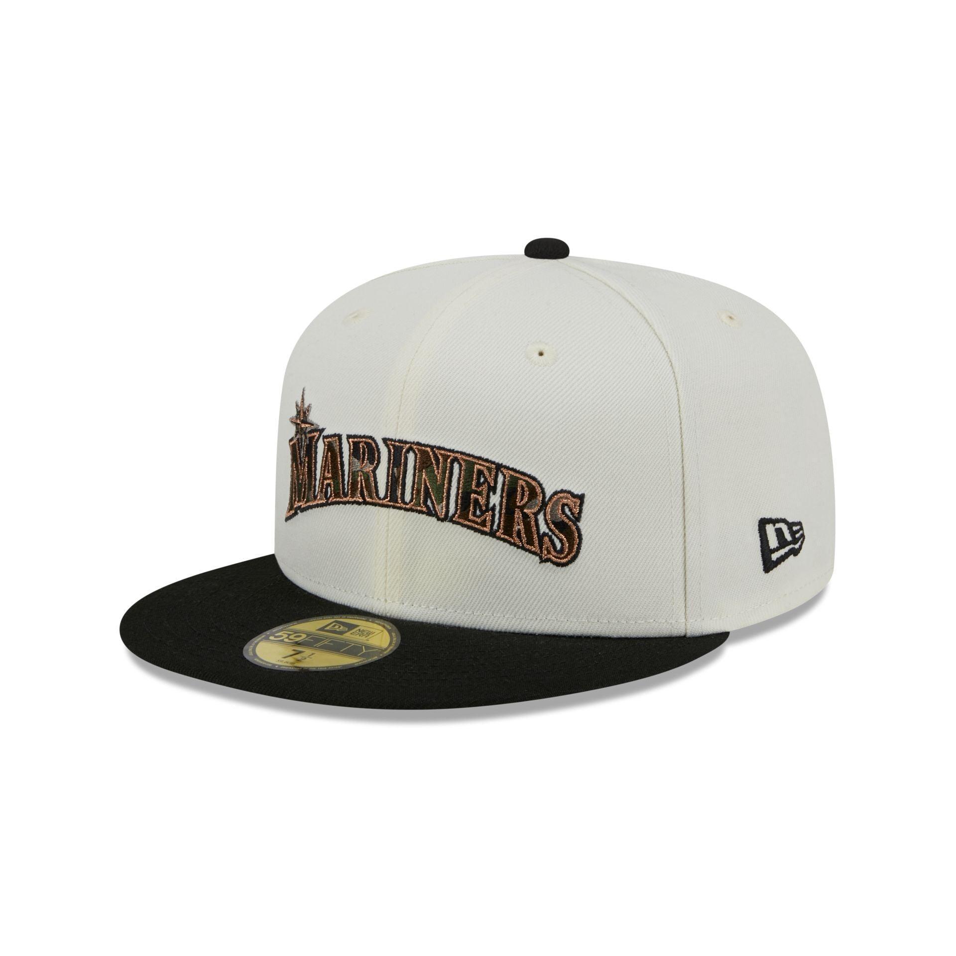 Seattle Mariners Camo Fill 59FIFTY Fitted Hat Male Product Image