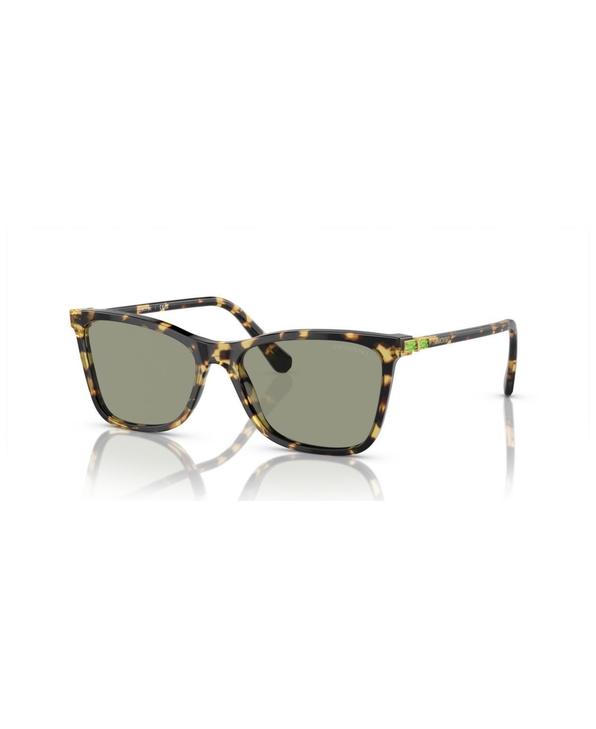 Swarovski 55mm Rectangular Sunglasses Product Image