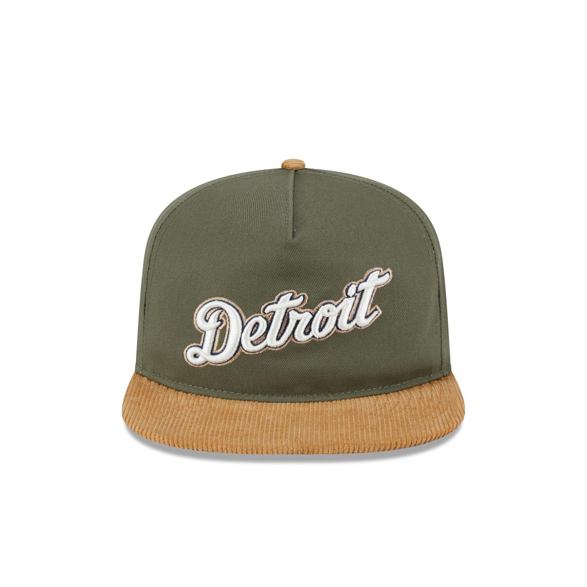 Detroit Tigers Olive Green Golfer Hat Male Product Image