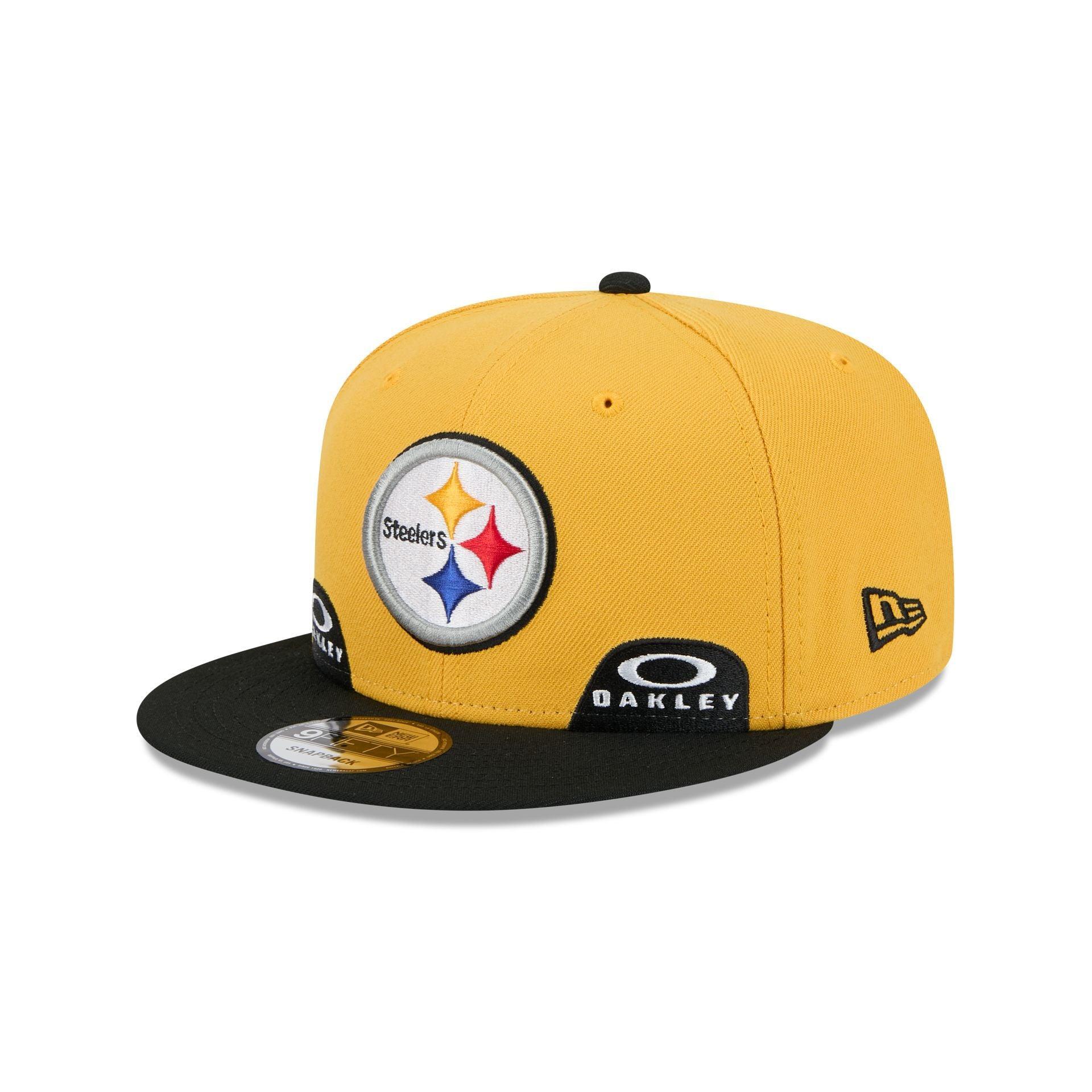 Oakley x Pittsburgh Steelers 9FIFTY Snapback Hat Male Product Image