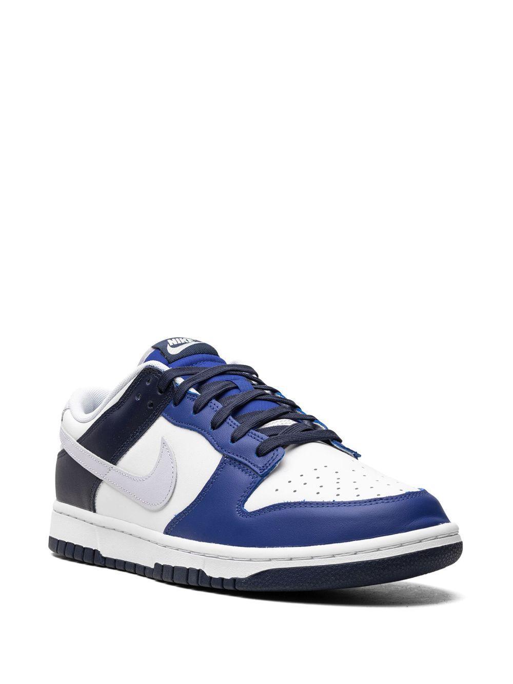 Dunk Low Sneaker In Blue Product Image