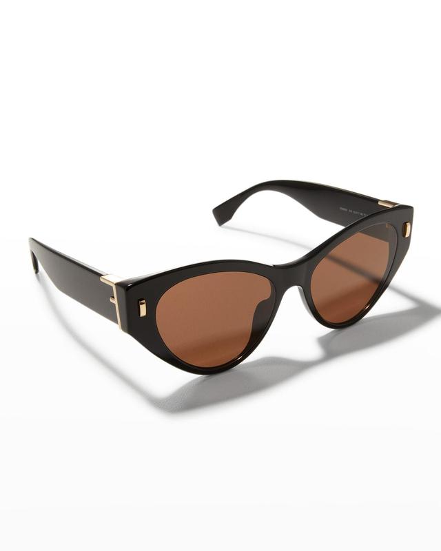 Womens Fendi First 55MM Cat Eye Sunglasses Product Image