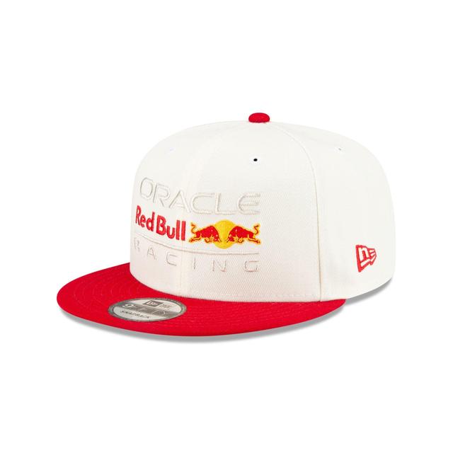 Oracle Red Bull Racing Essential White 9FIFTY Snapback Hat Male Product Image