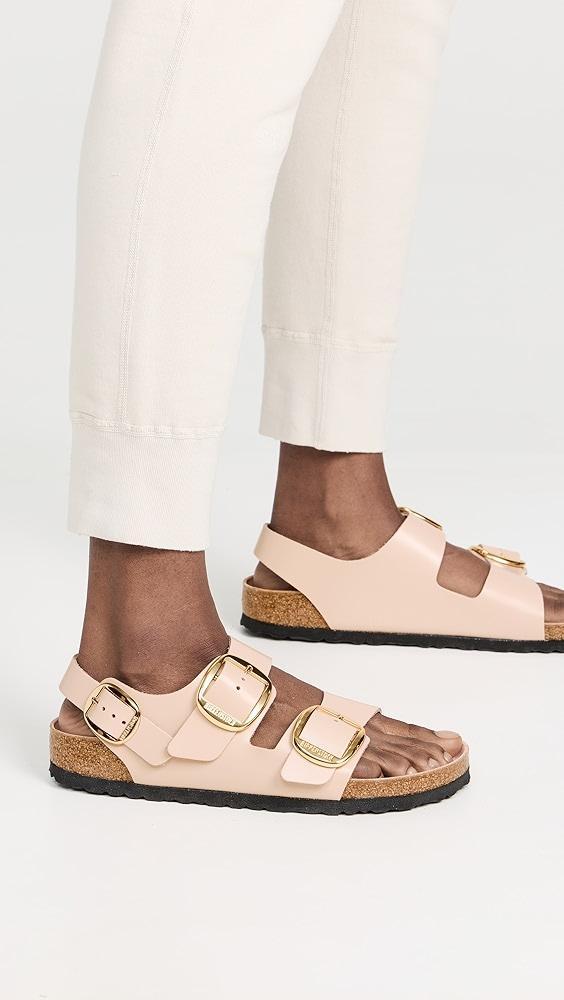 Birkenstock Milano Big Buckle High Shine Sandals | Shopbop Product Image