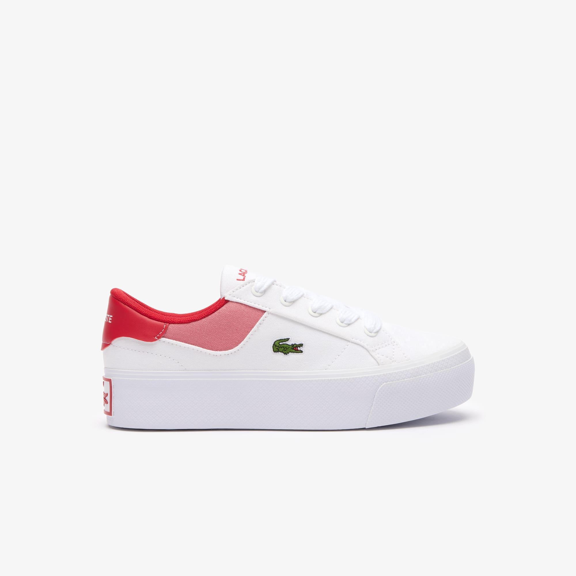 Women's Ziane Platform Leather Trainers  Product Image