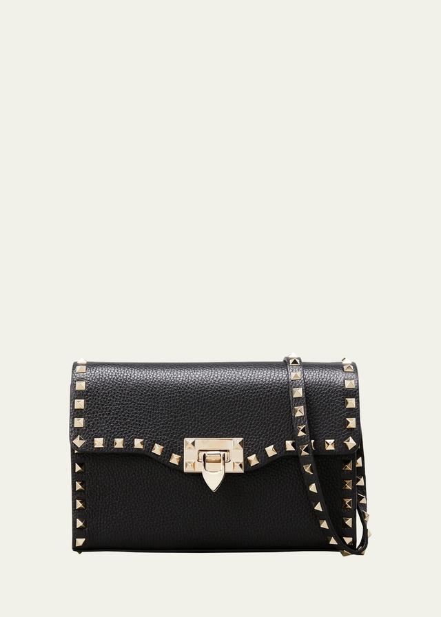 Valentino Garavani Medium Rockstud Leather Shoulder Bag Product Image