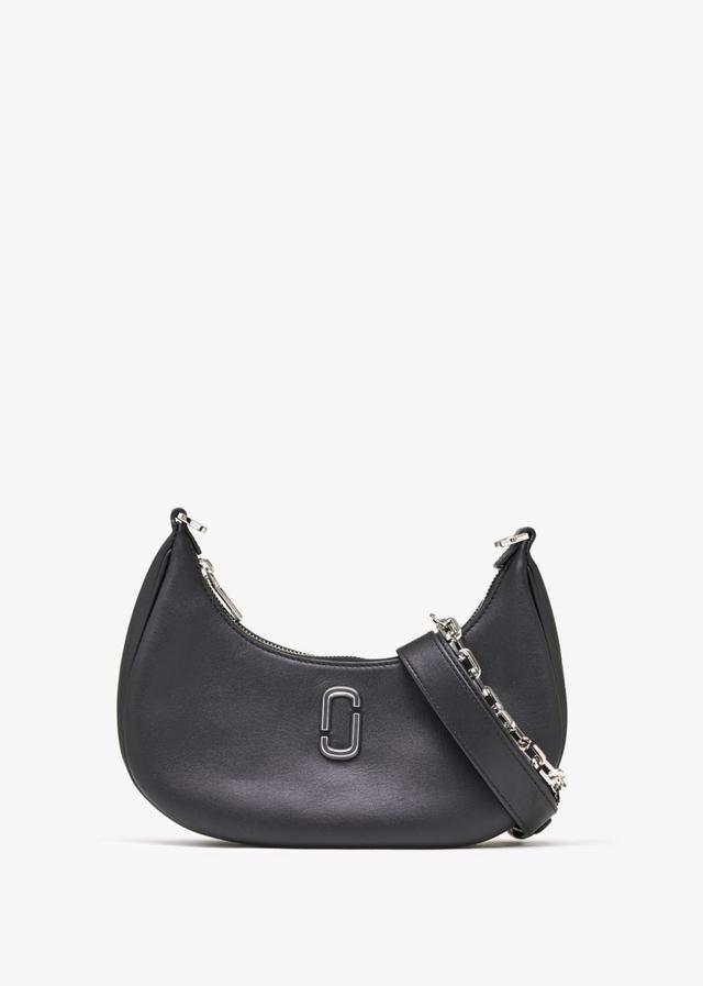 The Curve Black Leather Shoulder Bag Product Image