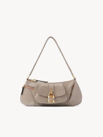 The 99 shoulder bag in grained leather Product Image