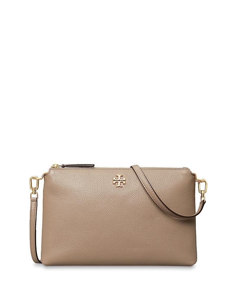 Tory Burch Mercer Pebbled Zip Crossbody Bag Product Image