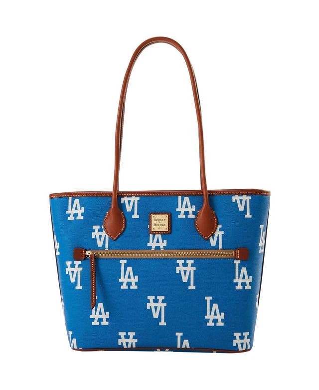 Womens Dooney & Bourke Los Angeles Dodgers Sporty Monogram Tote Product Image