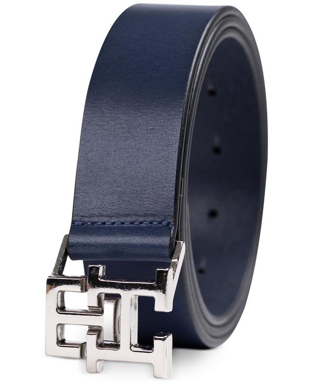 Tommy Hilfiger Mens Th Logo Plaque Buckle Belt Product Image