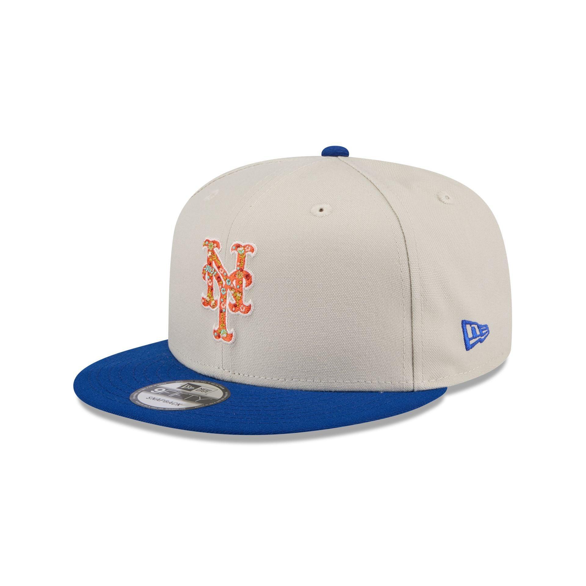 New York Mets Floral Fill 9FIFTY Snapback Hat Male Product Image