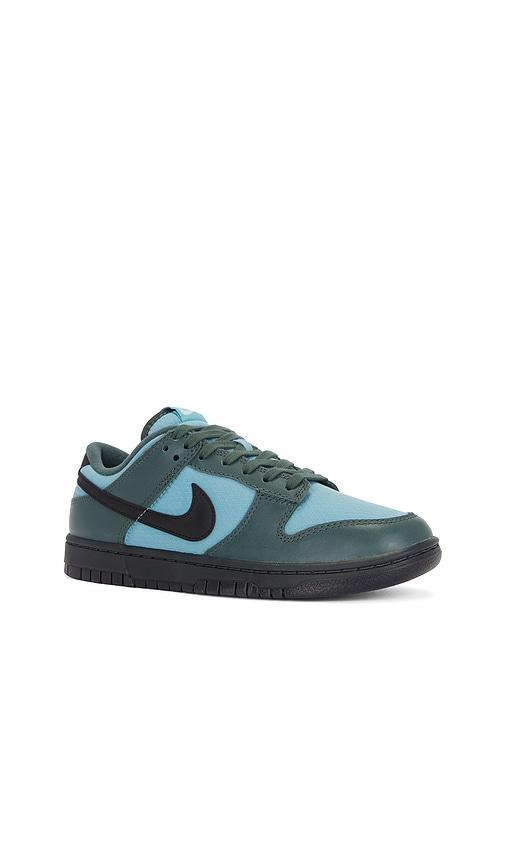 NIKE Dunk Low Retro Se In Vintage Green  Black  & Denim Turquoise Product Image