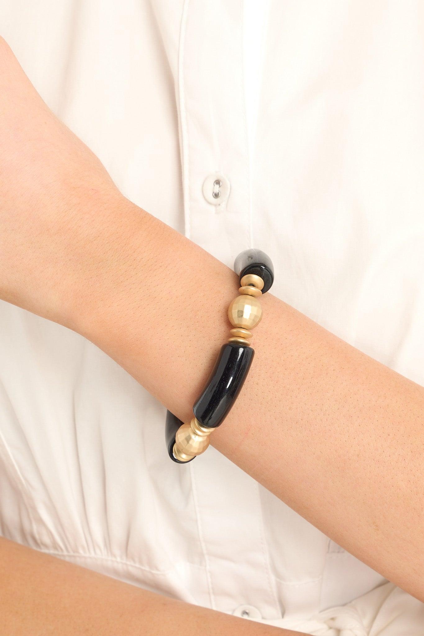 Excited For This Black Bracelet Product Image