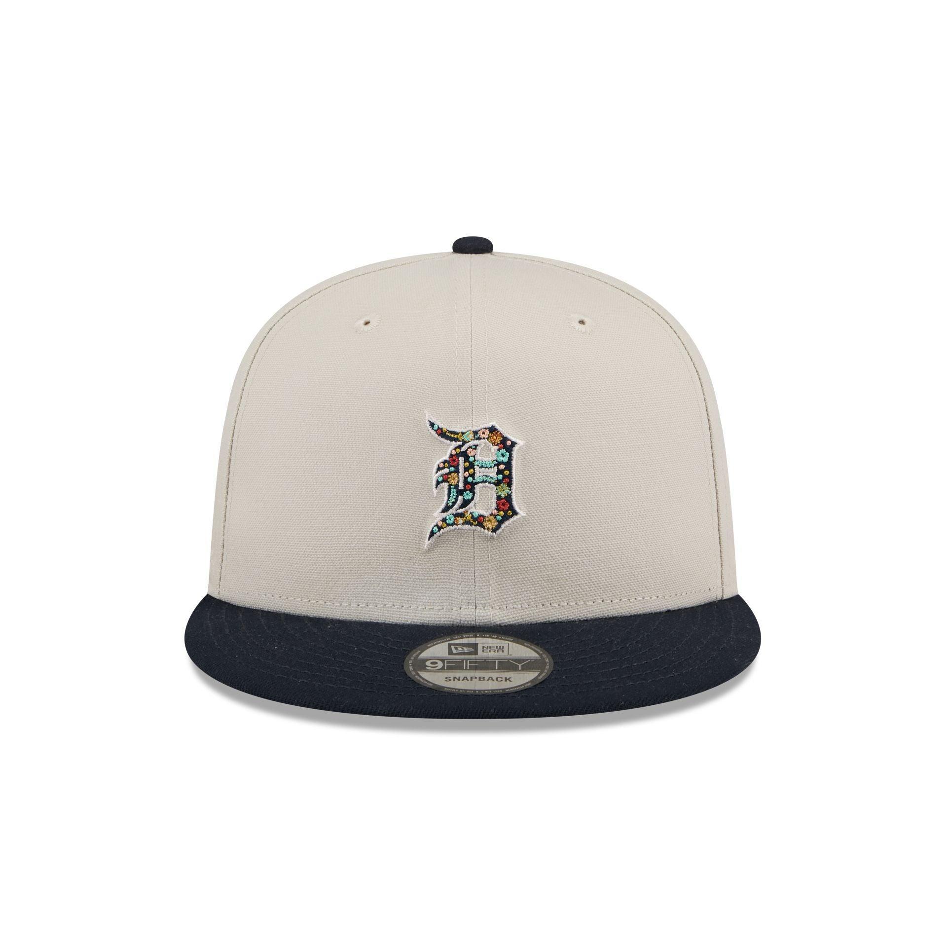 Detroit Tigers Floral Fill 9FIFTY Snapback Hat Male Product Image