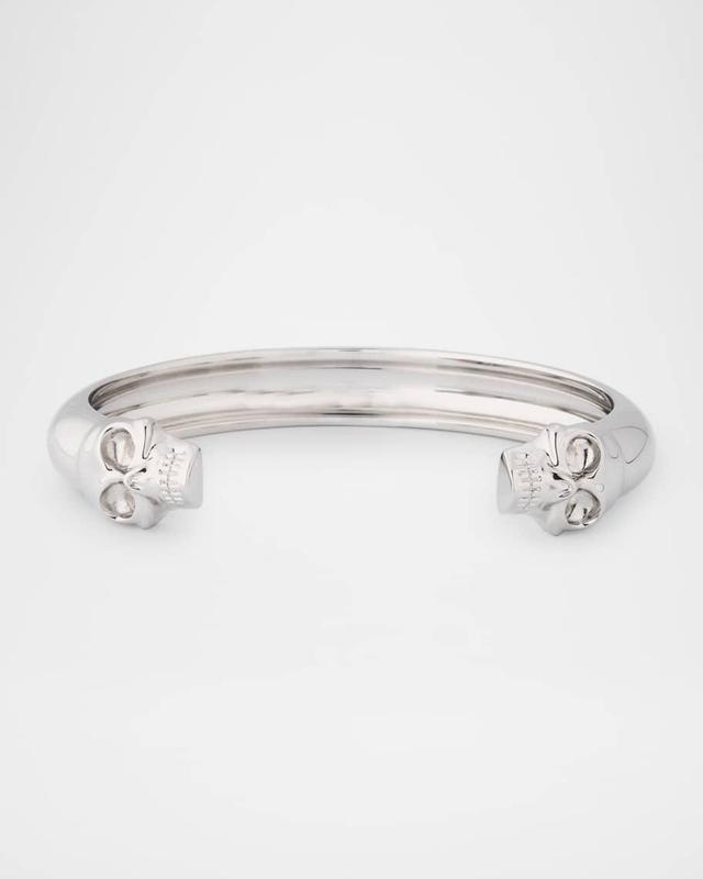 Men's Twin Skull Bracelet Product Image