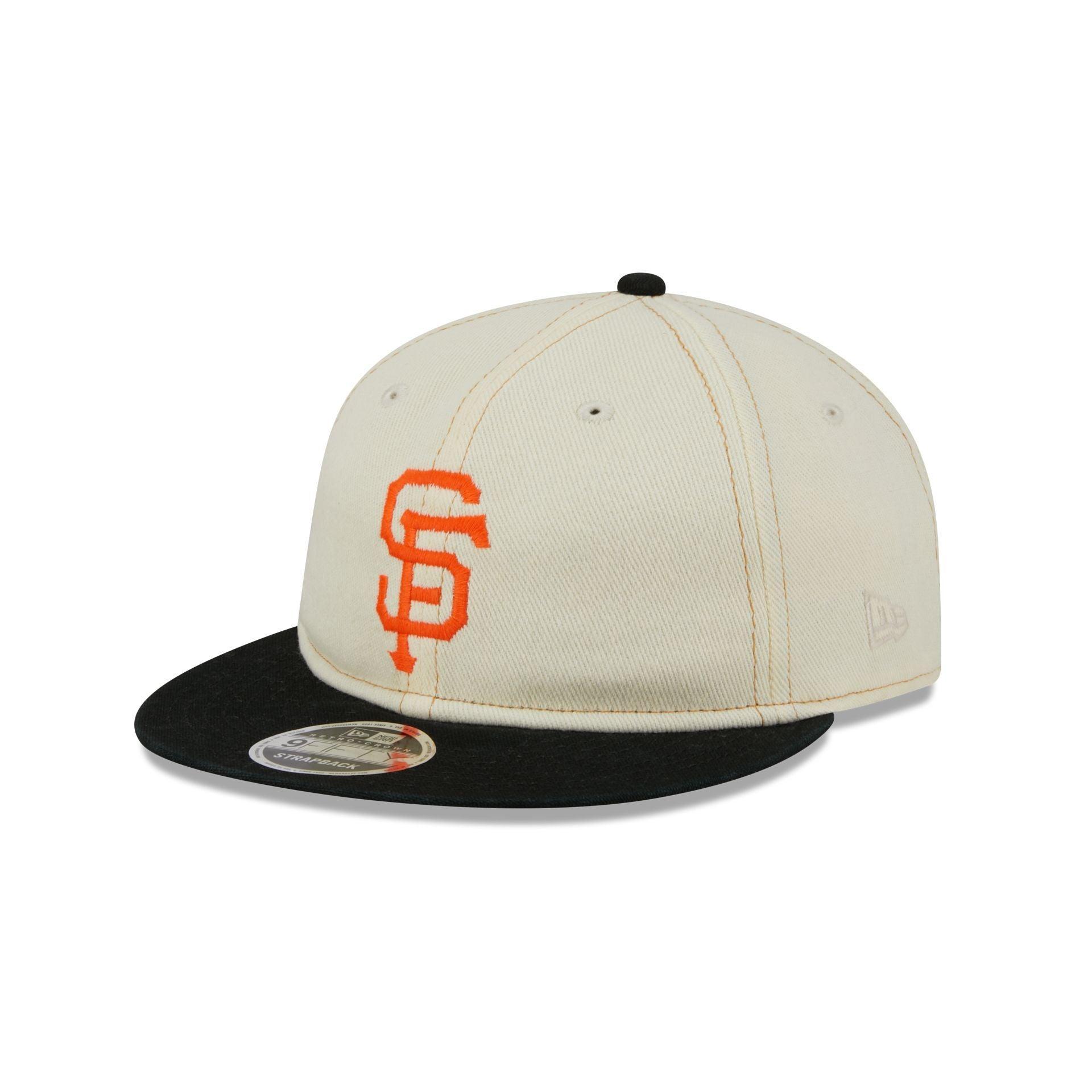 San Francisco Giants Chrome Denim Retro Crown 9FIFTY Adjustable Hat Male Product Image