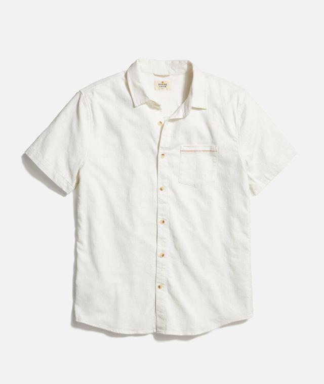 Stretch Selvage Short Sleeve Shirt Product Image