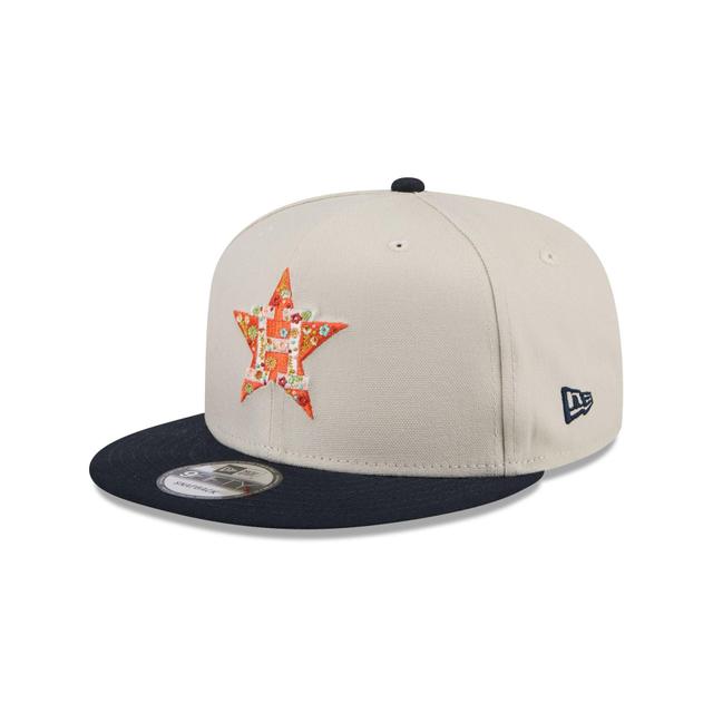 Houston Astros Floral Fill 9FIFTY Snapback Male Product Image