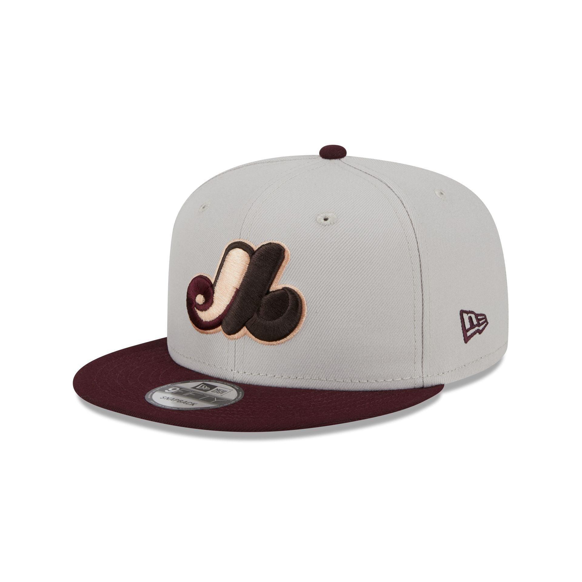 Montreal Expos Mauve Visor 9FIFTY Snapback Hat Male Product Image