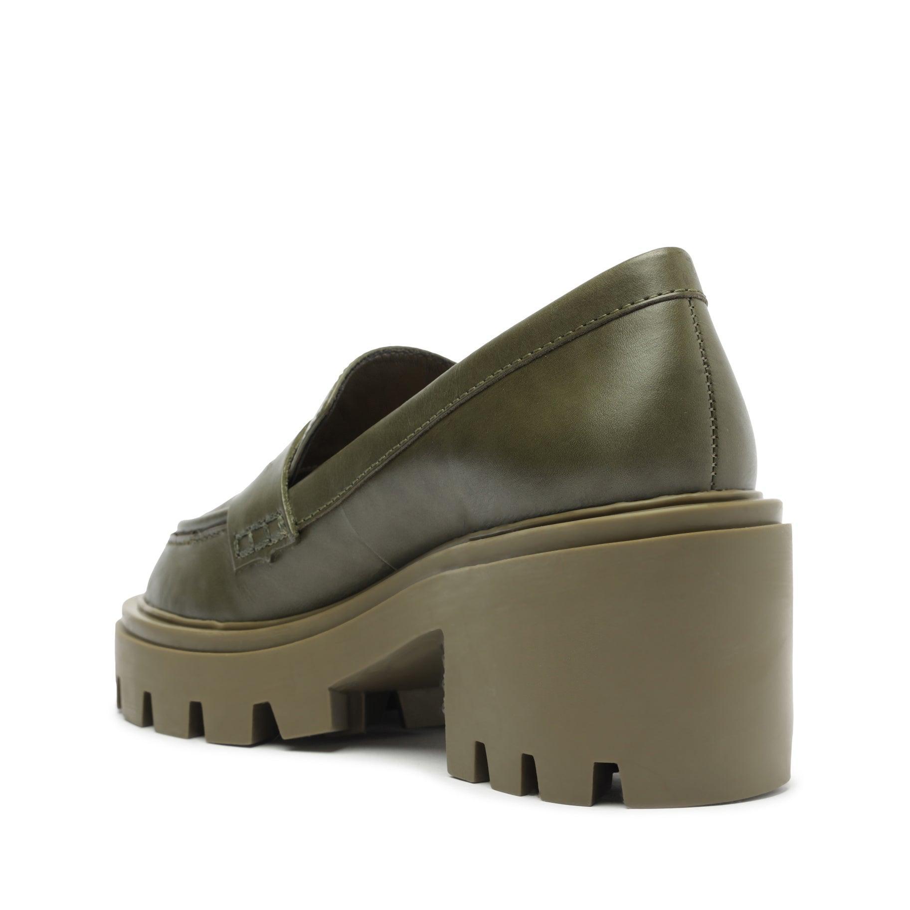 Viola Tractor Leather Flat Female Product Image