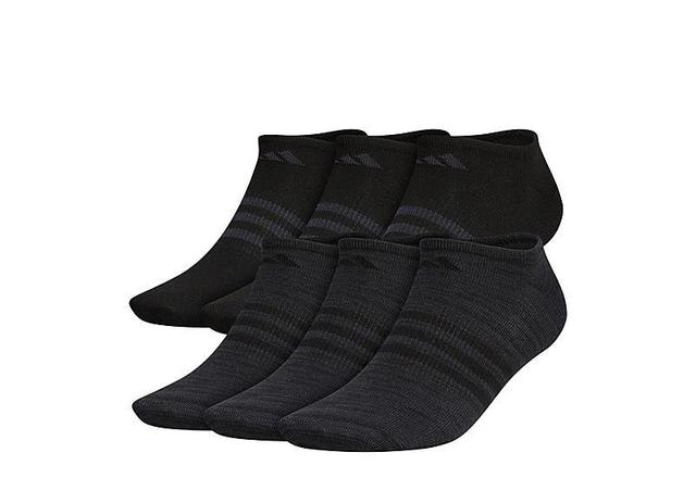 Adidas Men's Medium Superlite 2 No Show Socks 6 Pairs Product Image