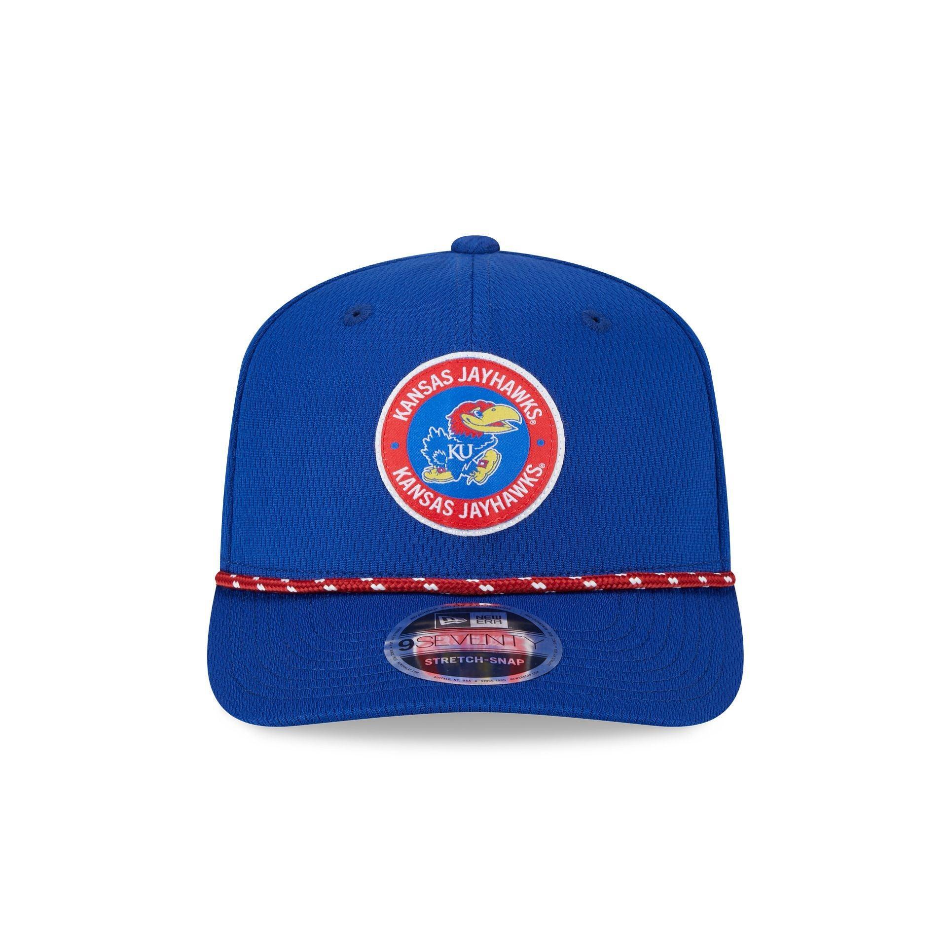 Kansas Jayhawks 9SEVENTY Stretch-Snap Hat Male Product Image