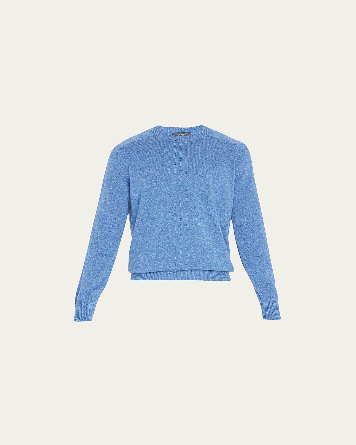 Mens Cashmere Crewneck Sweater Product Image