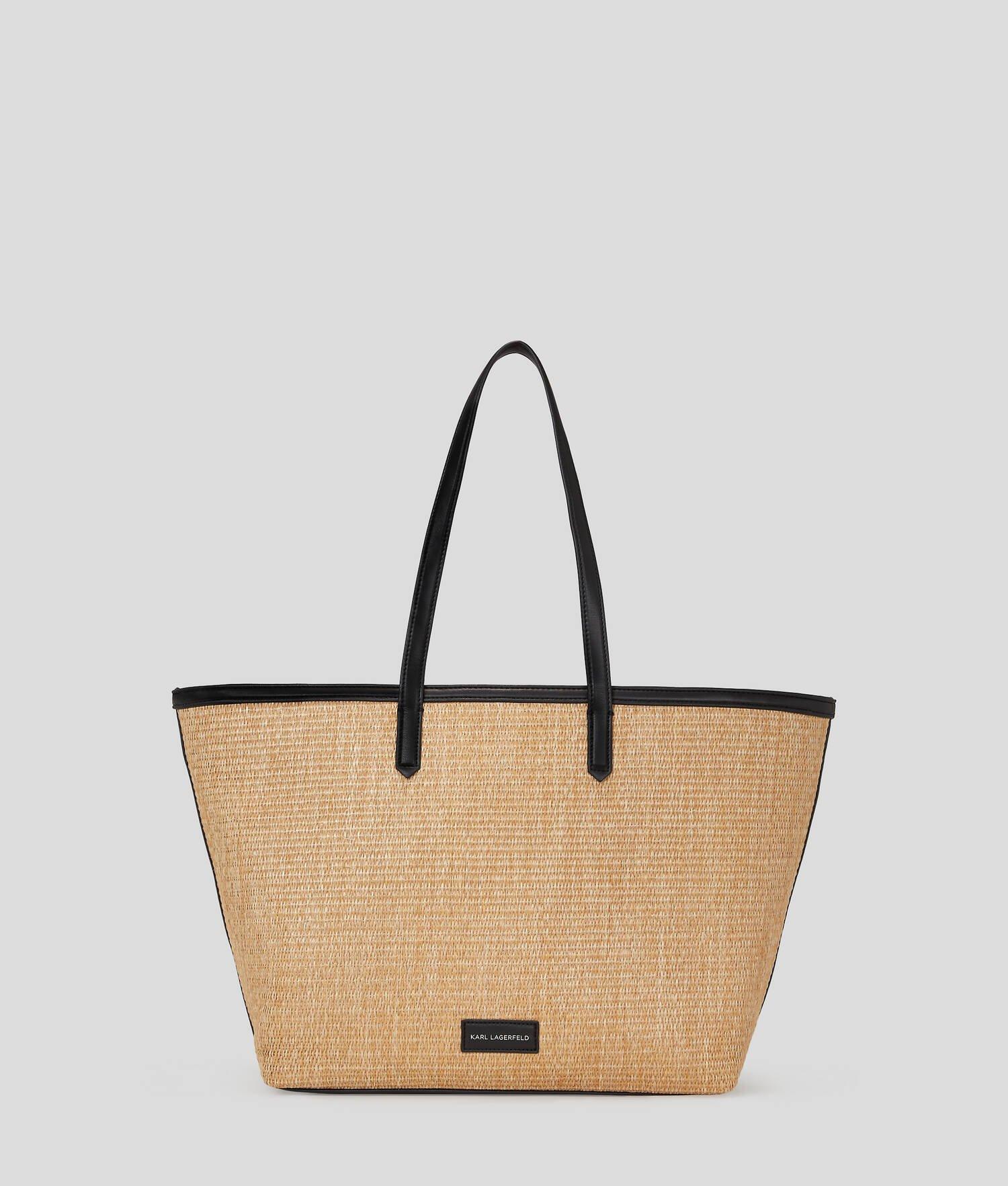 K/ESSENTIAL RAFFIA TOTE BAG Product Image