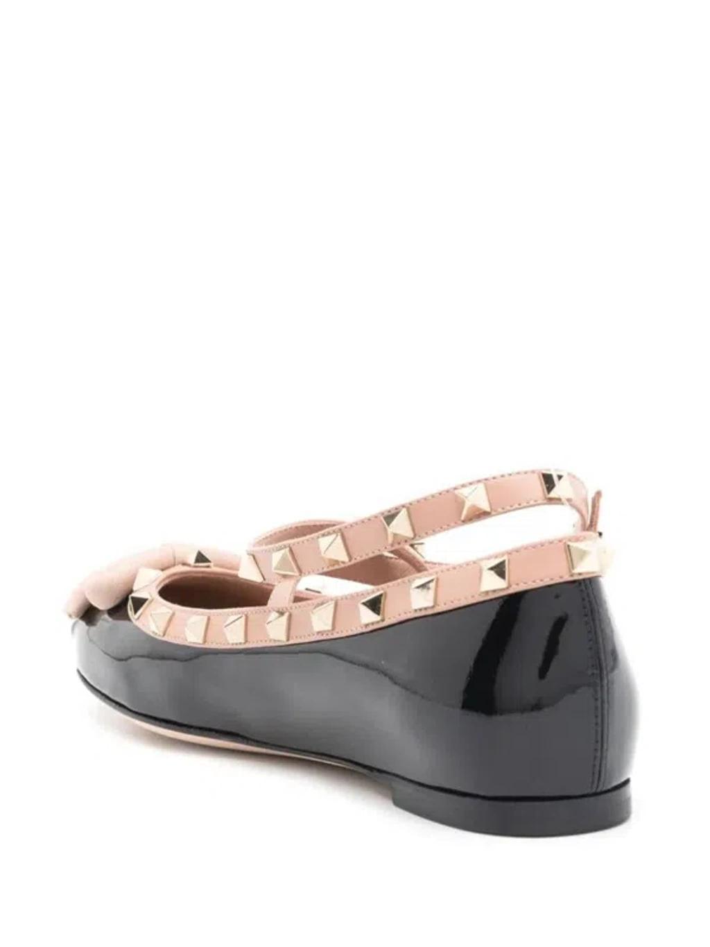 VALENTINO GARAVANI Flats In Black Product Image