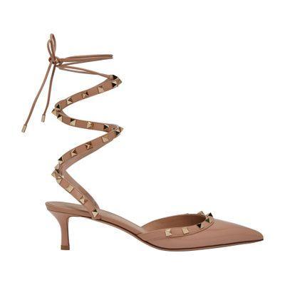 Rockstud Sandals In Rose_cannelle Product Image