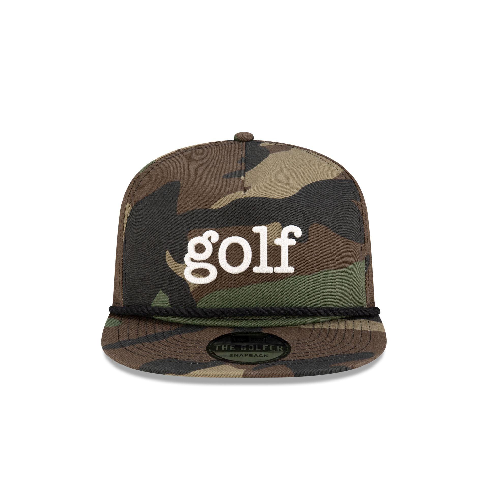 New Era Golf Woodland Camo Golfer Hat Male Product Image