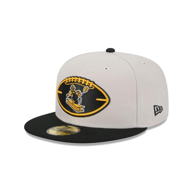 Pittsburgh Steelers 2024 Historic Sideline 59FIFTY Fitted Hat Male Product Image