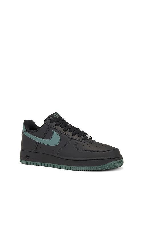 NIKE Air Force 1 '07 In Black & Vintage Green Product Image