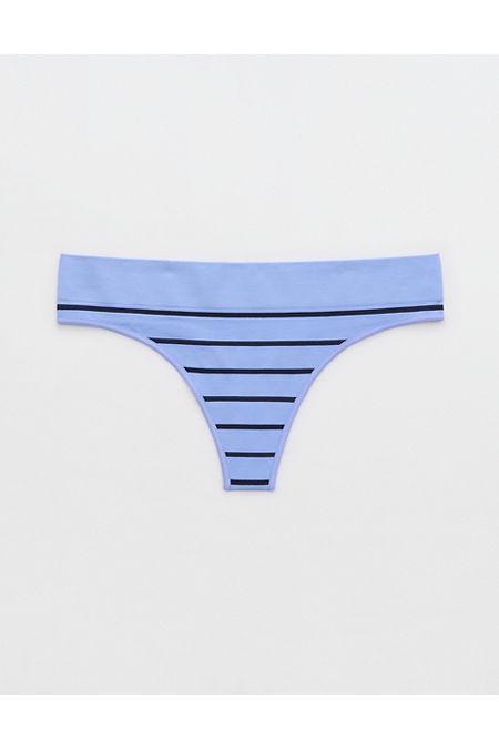 Superchill Seamless Stripe Thong Underwear Women's Product Image