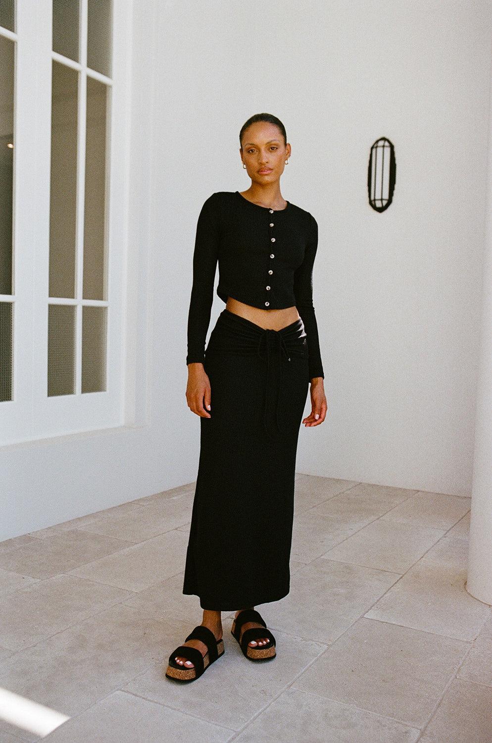 Elsie Skirt - Black Product Image