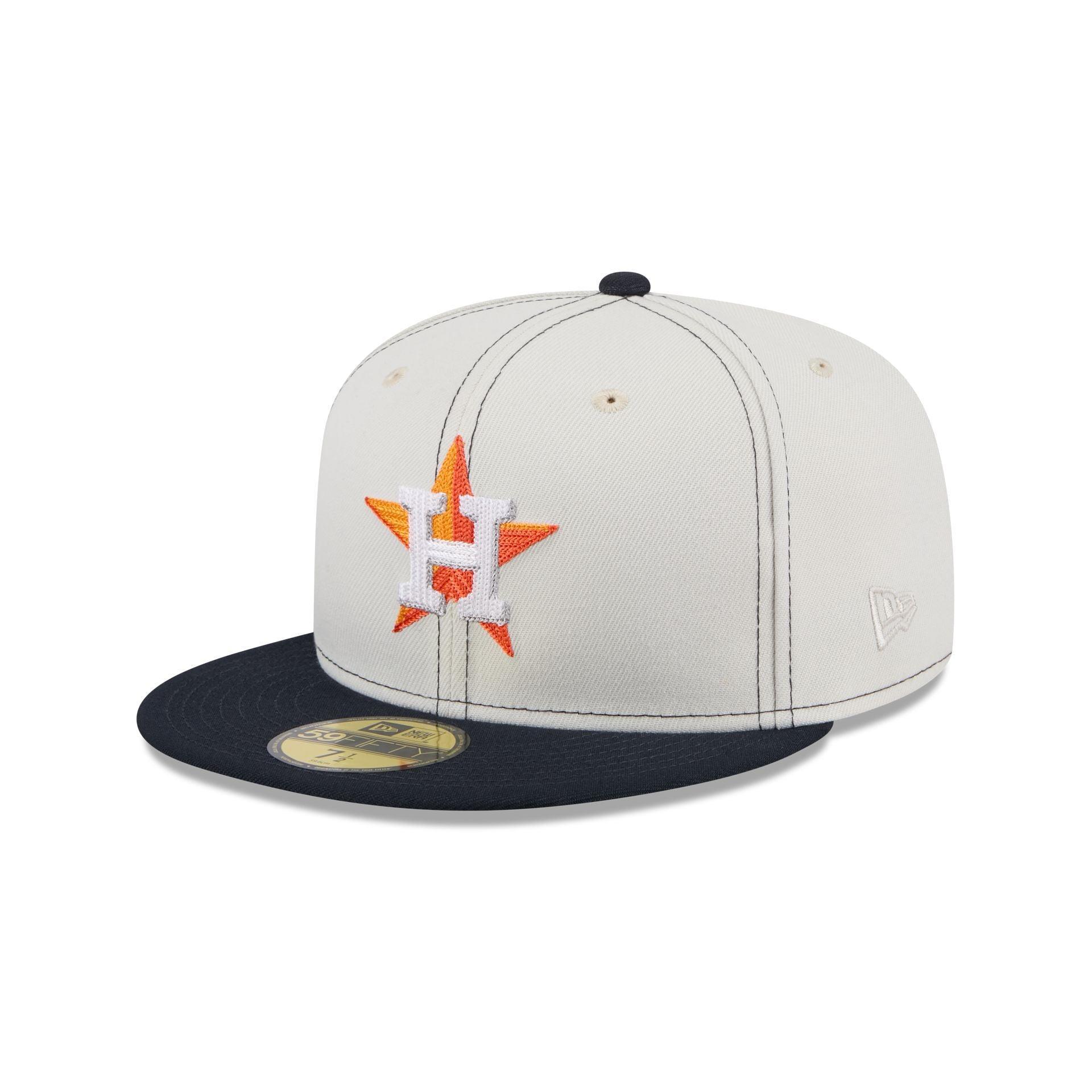 Houston Astros Sandy Linen 59FIFTY Fitted Hat Male Product Image