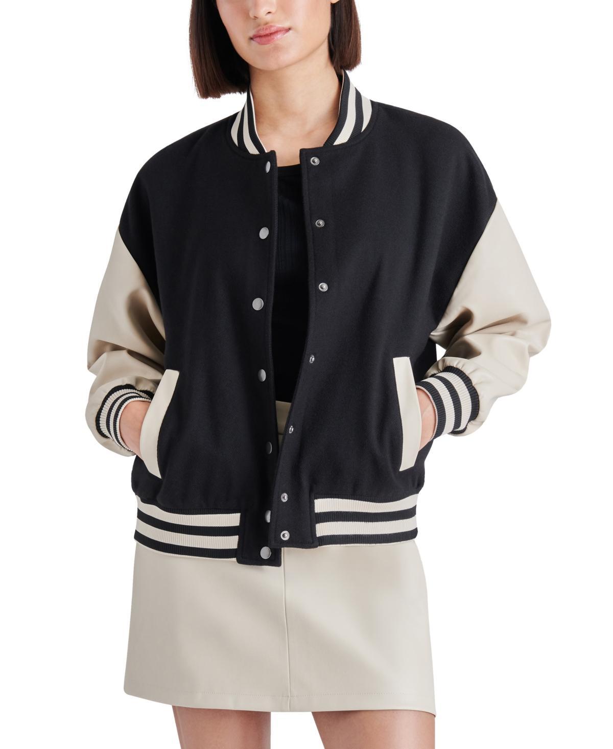 Steve Madden Womens Alexandra Varsity Jacket product image